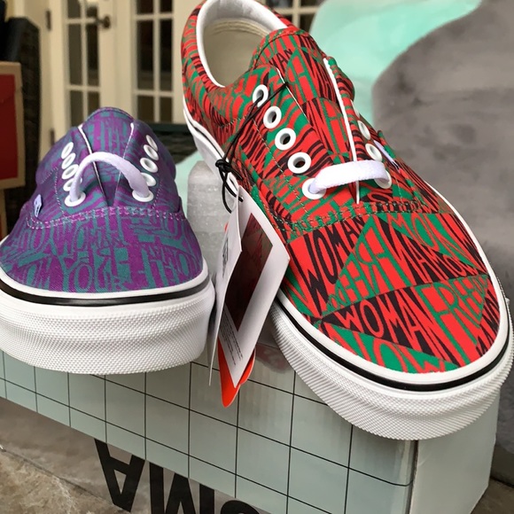 VANS WMNS ERA MOMA Falthringgold/Trwht Sneakers - Picture 8 of 16